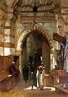 Frederick Goodall The Grand Bazaar painting